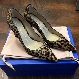 NWT - Stuart Weitzman 85mm Scalloppum Pump